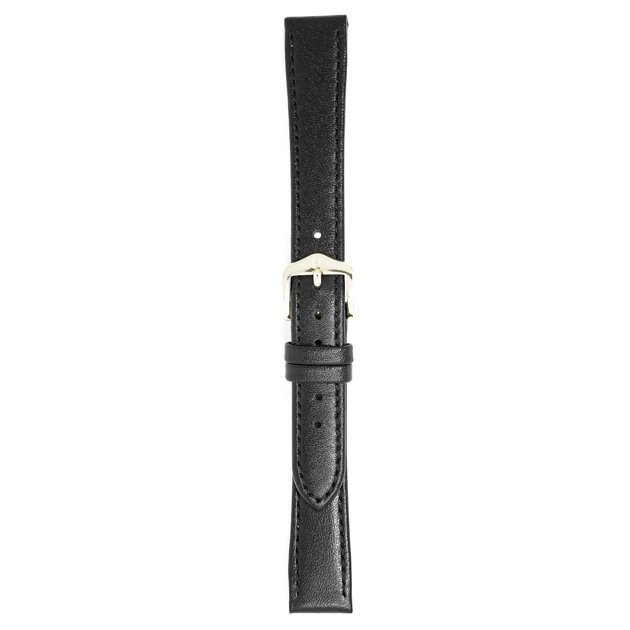 Hirsch Watch Osiris 14mm Medium Black Leather Strap
