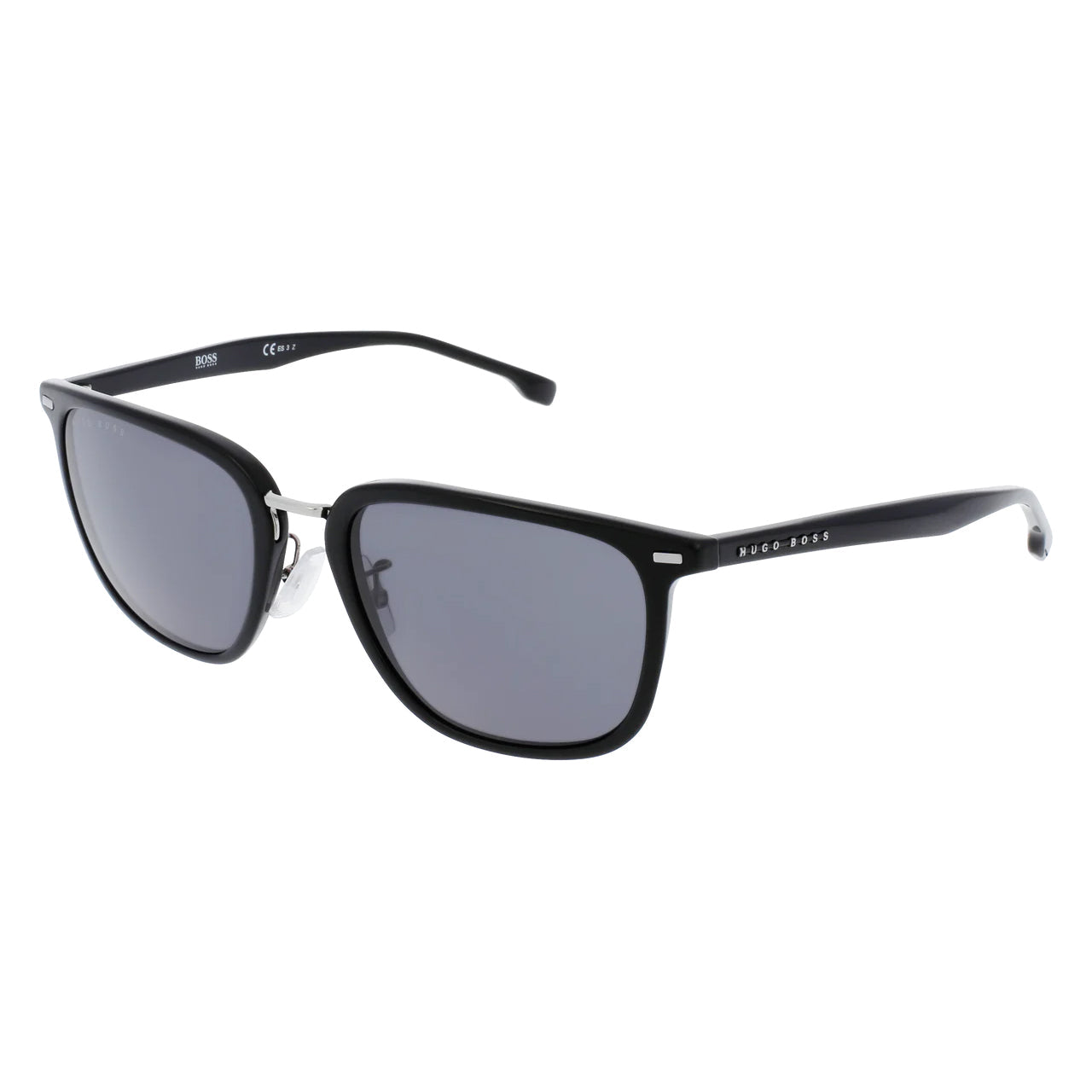 Boss by BOSS Men's Sunglasses Classic Square Black/Grey 1340/F/SK 284