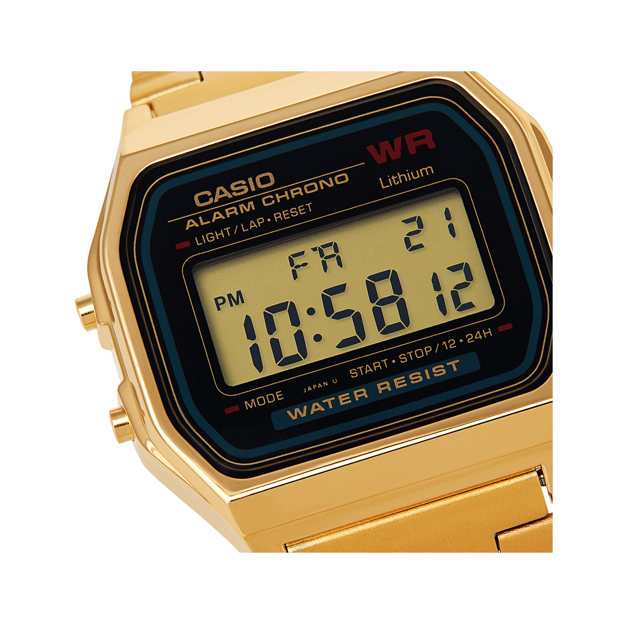 Casio Watch Digital Vintage Classic Gold A159WGEA-1DF