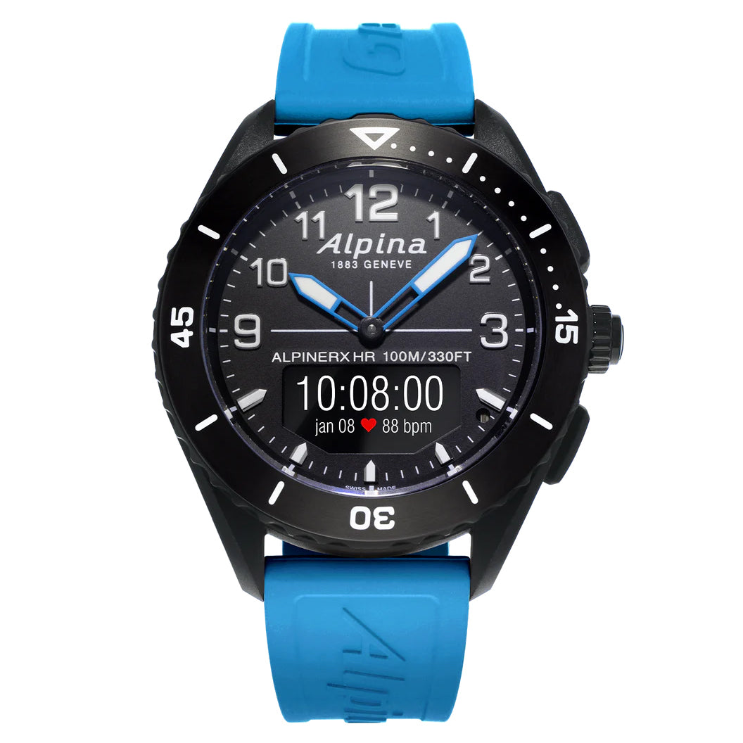 Alpina Men's Smartwatch AlpinerX Alive Blue AL-284LBBW5AQ6