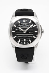 Thumbnail for Armand Nicolet Men's Watch J09-3 Black Rubber A660AAA-NR-GG4710N