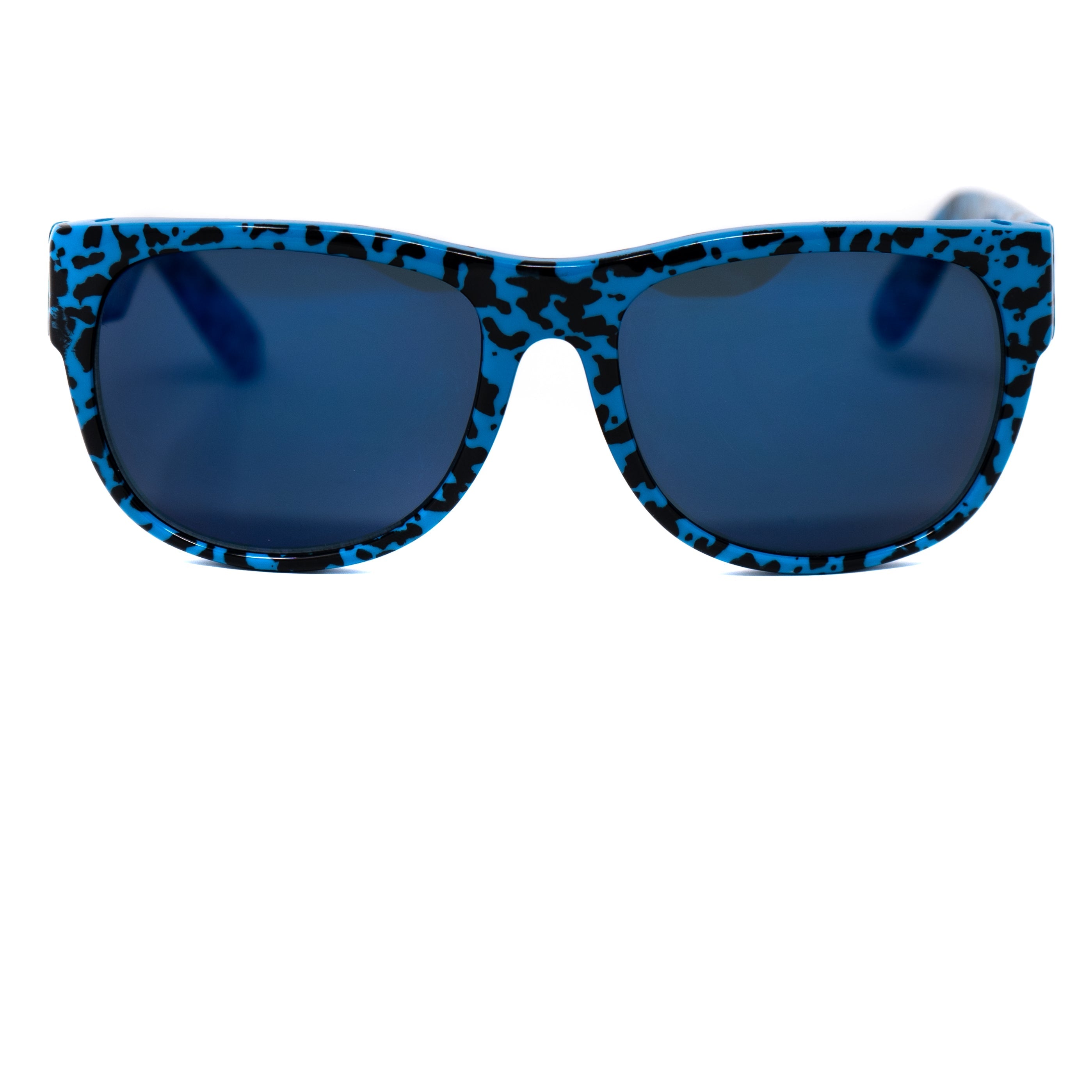 Bernard Willhelm Sunglasses Unisex Blue Visor Blue Mirror Lenses Cat 3