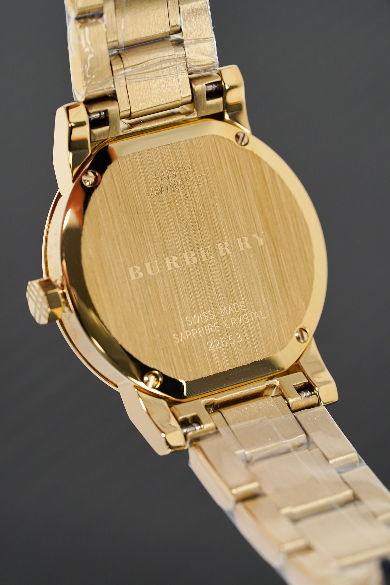 Burberry Ladies Watch The City Champagne Gold BU9134