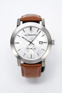 Thumbnail for Burberry Men's Watch The City Silver Brown BU9904
