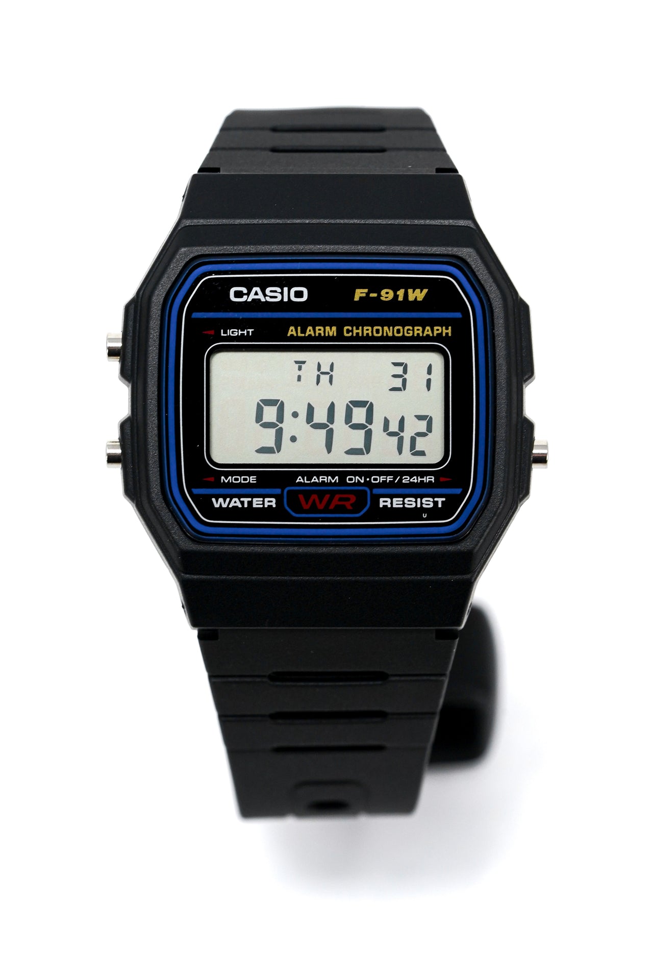 Casio Watch Classic Digital Black F-91W-1DG