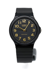 Thumbnail for Casio Watch Classic Black Gold MQ-24-1B2LDF