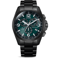 Thumbnail for Citizen Eco-Drive Radio Controlled Green Men's Watch CB5925-82X