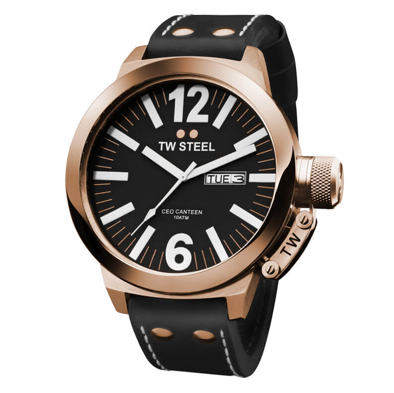TW Steel Watch CEO Canteen 50MM Rose Gold CE1022
