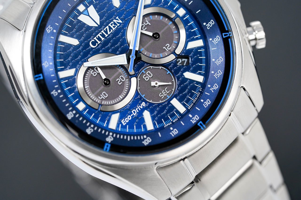 Citizen Men's Watch Eco-Drive Active Chrono Blue CA4560-81L