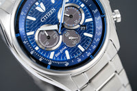 Thumbnail for Citizen Men's Watch Eco-Drive Active Chrono Blue CA4560-81L