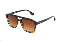 Thumbnail for Converse Unisex Sunglasses Square Flat Top Black and Tortoise SCO2955 BLTO
