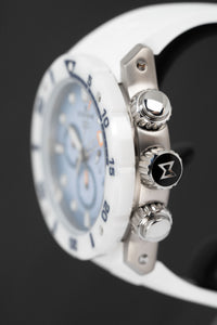 Thumbnail for Edox Men's Watch CO-1 Chronograph Sky Blue 10242-TINB-BUICDNO