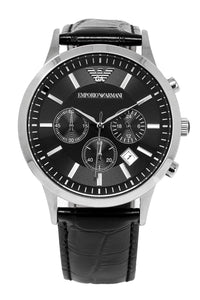 Thumbnail for Emporio Armani Men's Renato Chronograph Watch Black AR2447