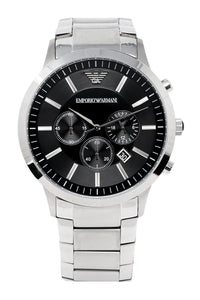 Thumbnail for Emporio Armani Men's Renato Chronograph Watch Black AR2460