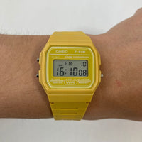 Thumbnail for Casio Watch Classic Sports Digital Yellow F-91WC-9ADF