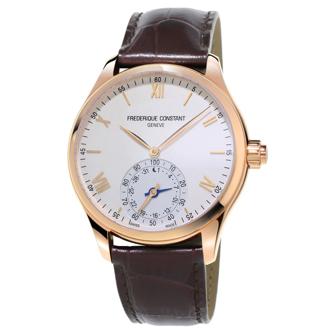 Frederique Constant Orologio da uomo Horological Smartwatch Classics oro rosa FC-285V5B4