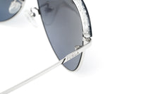 Thumbnail for Furla Women's Sunglasses Pilot Silver/Blue SFU284 579X