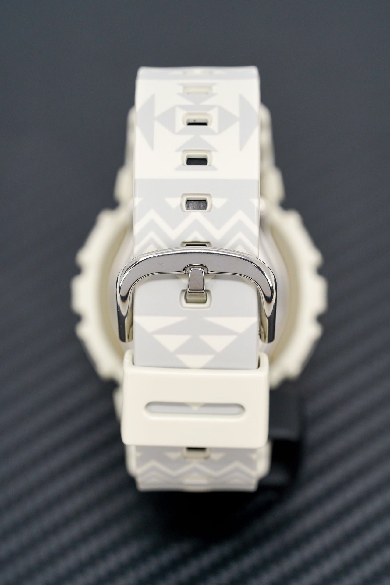 Casio Baby-G Watch Ladies Tribal Pattern Grey BA-110TP-8ADR