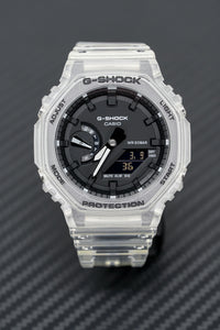 Thumbnail for Casio G-Shock Watch Skeleton Series Clear White GA-2100SKE-7ADR