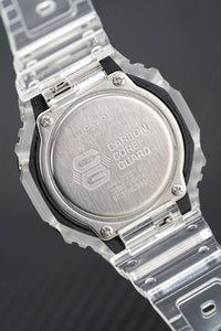 Thumbnail for Casio G-Shock Watch Skeleton Series Clear White GA-2100SKE-7AER