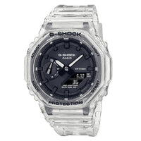 Thumbnail for Casio G-Shock Watch Skeleton Series Clear White GA-2100SKE-7AER