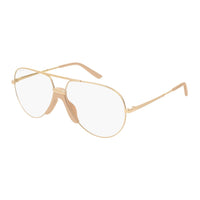 Thumbnail for Gucci Unisex Sunglasses Oversized Pilot Rose Gold GG0432S-001 60