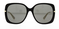 Thumbnail for Gucci Women's Sunglasses Oversized Square Black/Gold GG0511S-001 57