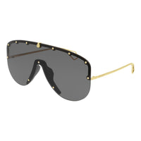 Thumbnail for Gucci Unisex Sunglasses Oversized Black Gold GG0667S-001 99