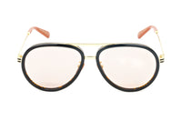 Thumbnail for Gucci Men's Sunglasses Pilot Monogram Lenses GG0982S-003 59