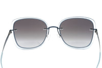Thumbnail for Boss by BOSS Women's Sunglasses Square Rimless Blue/Grey 1167/S PJP