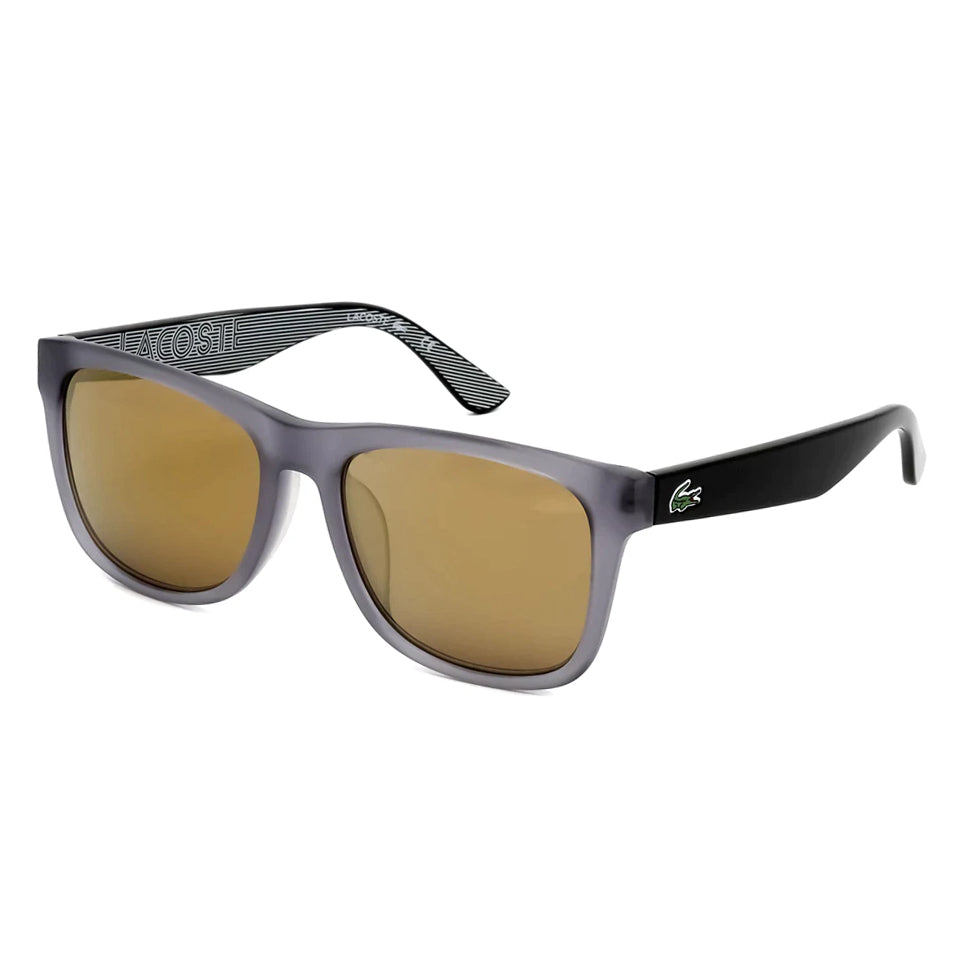 Lacoste Unisex Sunglasses Classic Square Grey/Gold L805SA 024