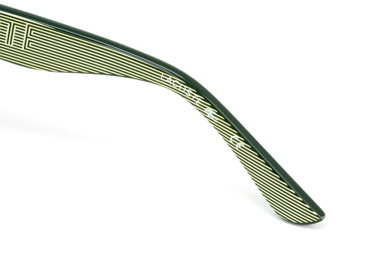 Lacoste Unisex Sunglasses Classic Square Green/Grey L805SA 315