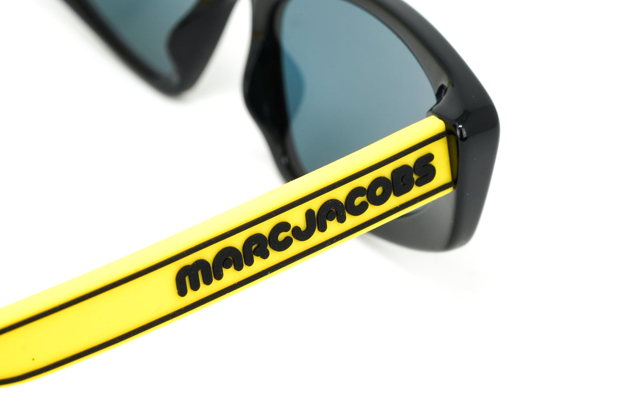 Marc Jacobs Women's Sunglasses Angular Black Yellow 356/S 40G