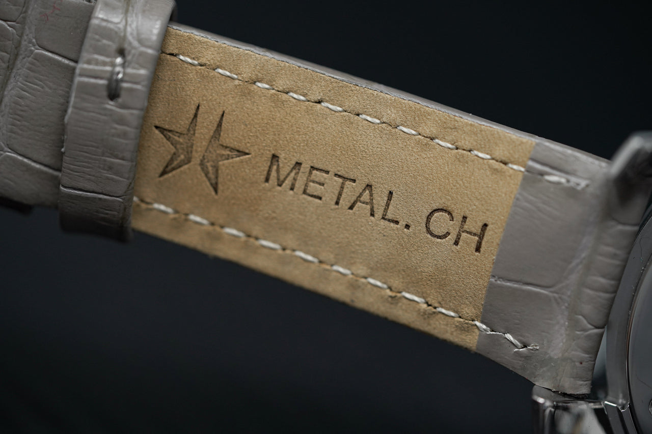 Metal.ch Men's Watch 47mm Grey/White 1132.47