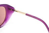Thumbnail for Porsche Design Ladies Sunglasses Oversized Cat Eye Purple P8602 C