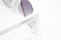 Thumbnail for Swarovski Funky Women's Sunglasses Cat Eye Pilot White SK0108-F-21B