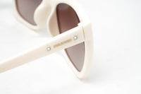 Thumbnail for Swarovski Farrel Women's Sunglasses Square Cat Eye Cream SK0109-F-21F