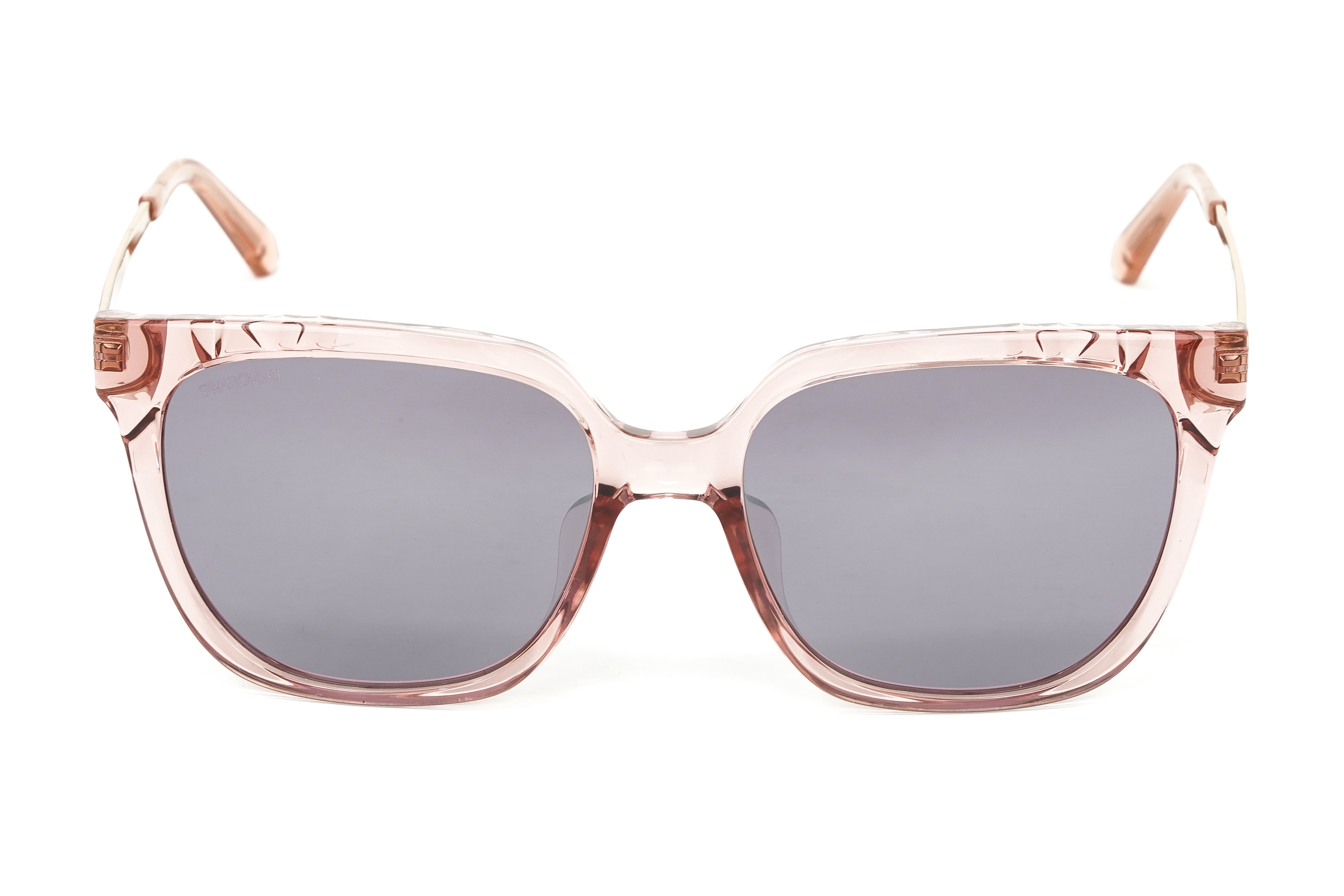Swarovski Women's Sunglasses Square Translucent Pink SK0182-D/S 72S