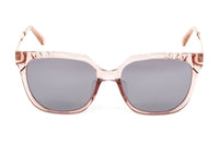 Thumbnail for Swarovski Women's Sunglasses Square Translucent Pink SK0182-D/S 72S