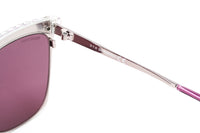 Thumbnail for Swarovski Women's Sunglasses Square Browline Pink SK0196 83S