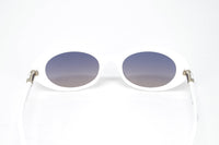 Thumbnail for Swarovski Women's Sunglasses Oval Slim White SK0258/S 21W