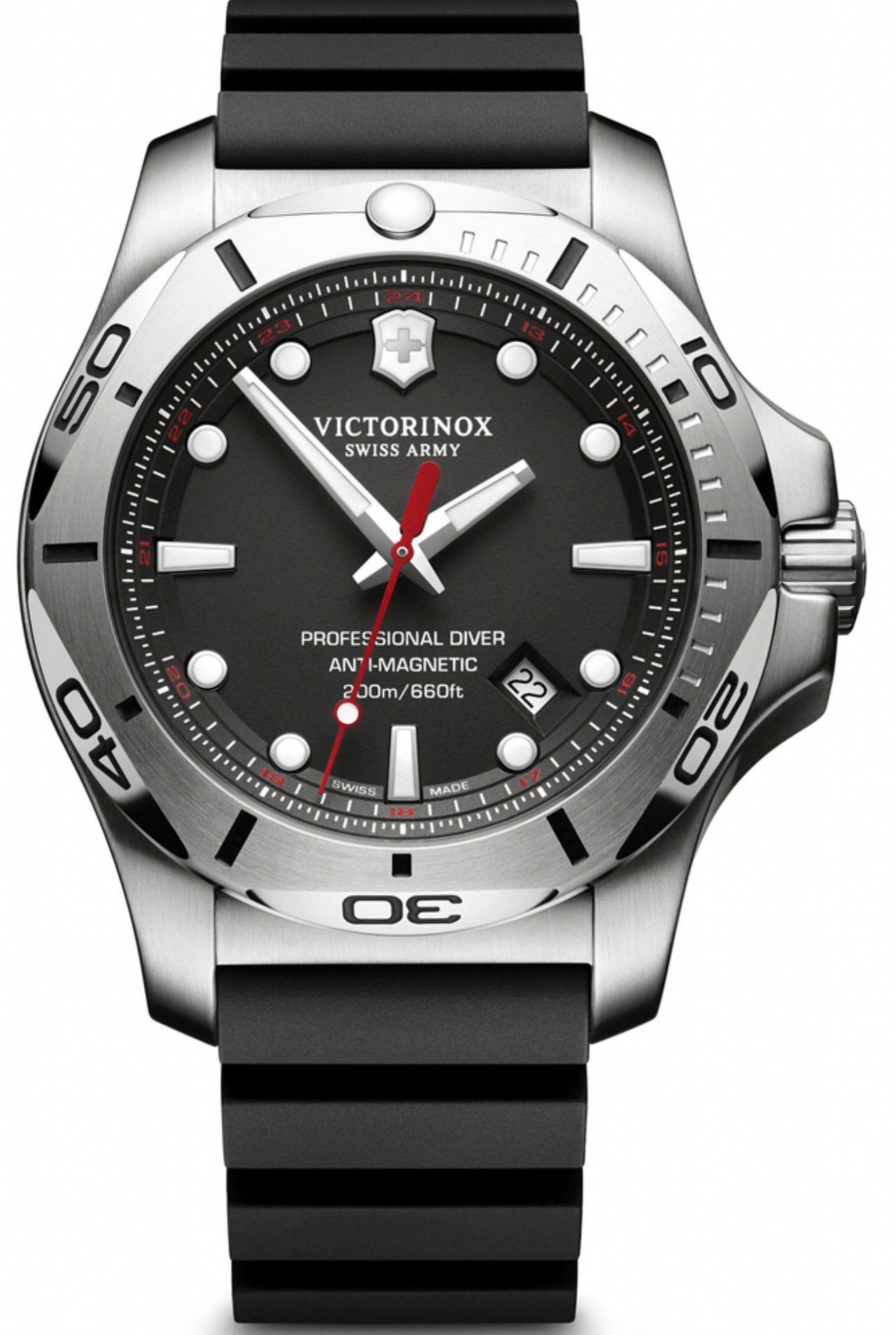 Victorinox Men's Watch I.N.O.X. Professional Diver Black 241733