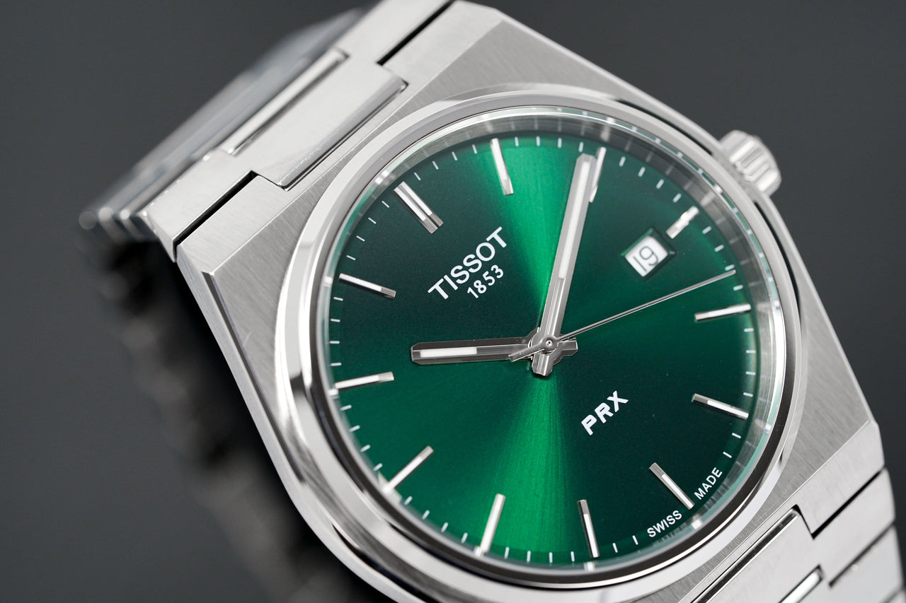 Tissot Men's Watch PRX Green T1374101109100