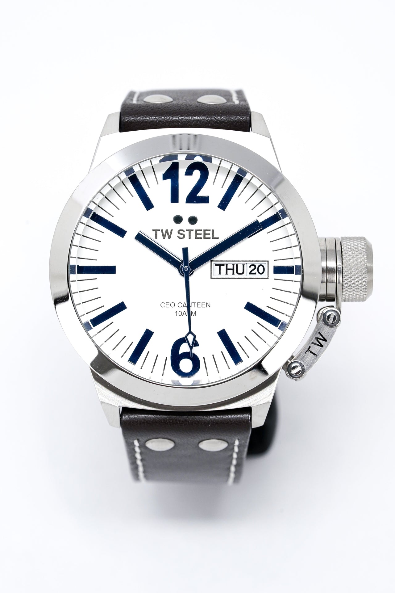 TW Steel Watch CEO Canteen White CE1005