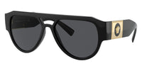 Thumbnail for Versace Men's Sunglasses Pilot Black VE4401GB1/87