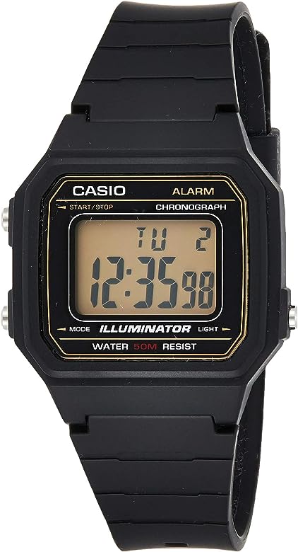 Casio Watch Chronograph Digital Brown W-217H-9AVDF