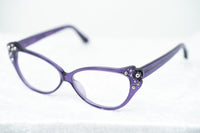 Thumbnail for Agent Provocateur Eyeglasses Cat Eye Purple - Watches & Crystals