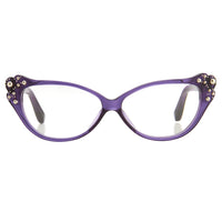 Thumbnail for Agent Provocateur Eyeglasses Cat Eye Purple - Watches & Crystals