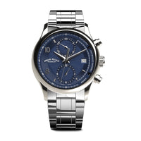 Thumbnail for Armand Nicolet M02-4 Chronograph Blue Steel - Watches & Crystals