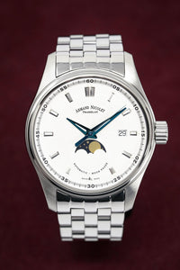 Thumbnail for Armand Nicolet Men's MH2 Automatic Watch Moonphase - Watches & Crystals